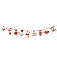 thumbnail image 1 of PENGXIANG Christmas Window Hotel Party Home Hanging DIY Decor Banner Colorful, 1 of 1