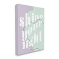 thumbnail image 3 of Stupell Industries Shine Your Light Purple & Green Religious Painting Gallery Wrapped Canvas Print Wall Art, 3 of 5