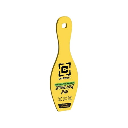 Caldwell Rimfire/Handgun Bowling Pin Target 1/4 AR500 Steel