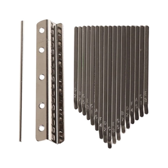 Eease 1 Set of Kalimba Keys 17 Note Thumb Piano Keys Music Instrument Parts Accessories