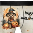 thumbnail image 4 of Happy Halloween Yorkshire Terrier Witches Hat Pumpkin Carving All Over Print Boxer Briefs Underwear for Men Dad Yorkie Dog Lover Gifts - 02019, 4 of 6