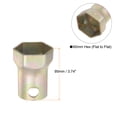 thumbnail image 2 of Socket de tuerca de husillo, socket de tuerca de bloqueo de rodamiento de rueda de 60mm 6 puntos, 2 of 5