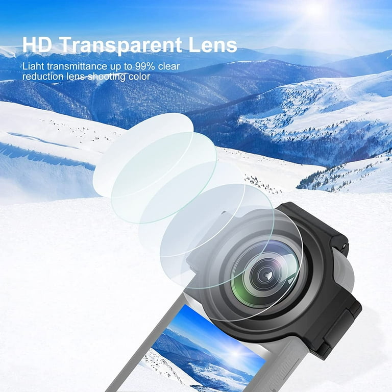 For Insta360 X3 Optical Tempered Glass Lens Protection Lens Camera