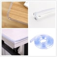 thumbnail image 3 of BESTOYARD Child Safety Corner Protectors Bumper Strip Clear Silicone 2Pcs 39.4 x 0.4 x 0.4 In, 3 of 6