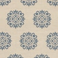 thumbnail image 6 of SAFAVIEH Beach House Callahan Geometric Indoor/Outdoor Area Rug Blue/Cream, 4' x 6', 6 of 7