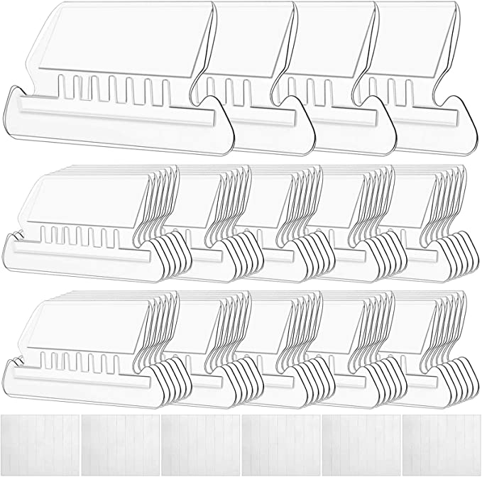 File Folder Tabs, 100 Sets Hanging File Folder Labels 2" Tabs and