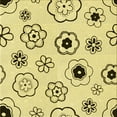 thumbnail image 1 of Ahgly Company Machine Washable Indoor Square Transitional Sun Yellow Area Rugs, 7' Square, 1 of 7