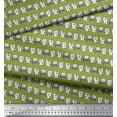 thumbnail image 3 of Soimoi Polyester Crepe Fabric Cat Animal Print Sewing Fabric Yard 42 Inch Wide, 3 of 3