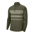 thumbnail image 2 of Nike Vapor Mens Color Block Dri-Fit Half Zip Pullover Sweater (2XLarge, Olive), 2 of 3