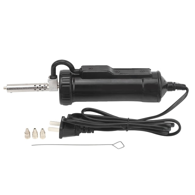 Ventosa de estaño para soldadura eléctrica, Ventosa de soldadura eléctrica de 30W, herramientas electrónicas de desoldadura, Ventosa de soldadura automática, estética elegante NikouMX herramienta