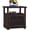 Brown, variant on Plamle 24 Inch End Table with Charging Station, Nightstand with USB Ports & Outlets, Storage Side Table with Adjustable Shelf & Glass Door for Bedroom Living Room, Wood Finish