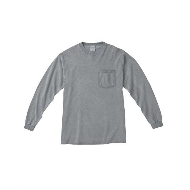 Comfort Colors T-Shirt à Manches Longues pour Adulte avec Poche
