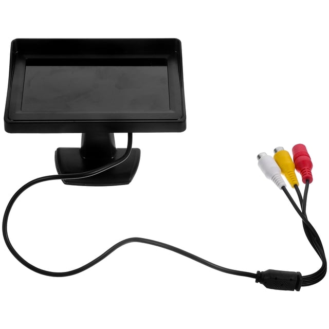 Shisuyan 1 Set Backup Camera Monitor 4.3 Inch Monitor Rear View Reverse Camera Display Screen