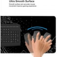 thumbnail image 4 of Large Mouse Pad (35.4 x15.7in) Extended XXXL Gaming Desk Mat with Non-Slip Rubber Base,Anime Black Wave Water Resist Keyboard Pad, Desk Mat for Gamer, Office & Home, 4 of 6
