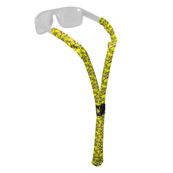 Chums Glassfloats Eyewear Retainer - Floating Glasses Strap & Sunglasses Holder For Water Sports (Leaves)
