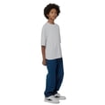 thumbnail image 4 of Zfeel Kids Breathable Moisture-Wicking T-Shirt, Comfortable Short Sleeve Casual Tee, Silver, XS, 4 of 6