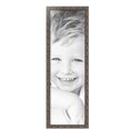 thumbnail image 2 of ArtToFrames 11" x 35" Silver Picture Frame, 11x35 inch Silver Wood Poster Frame (WOM-4993),  Pack, 2 of 7