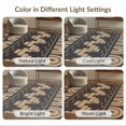 thumbnail image 7 of ODIKA 9'x12' Beige Geometric Contemporary Arch Washable Area Rug Modern Abstract Architectural Motifs With Interlocking Rectangular for Great Room, Indoor Concept, Large Living Low Pile, Flatwoven, 7 of 7