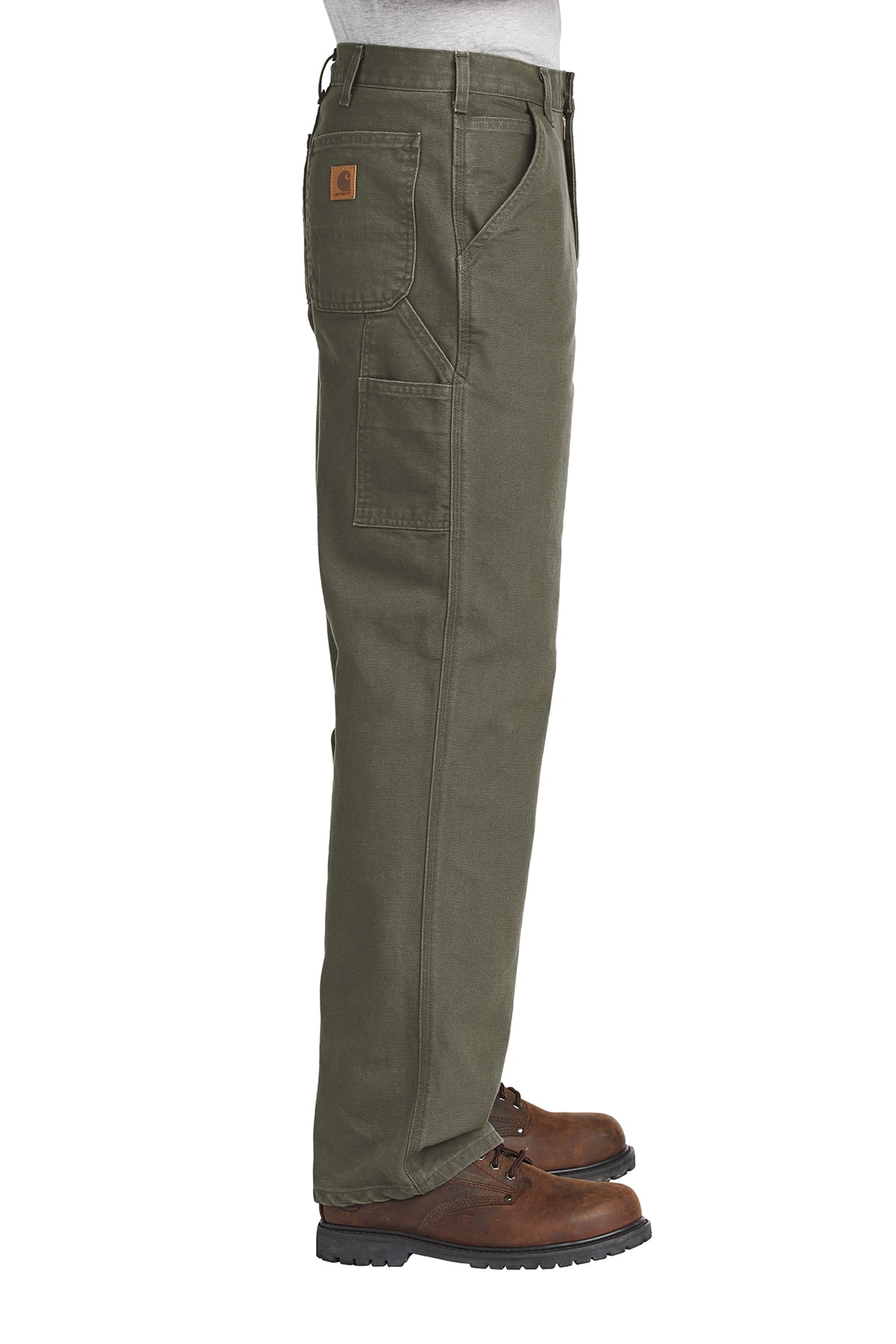Carhartt Men's B11 Washed-Duck Work Dungaree Pant - Walmart.com