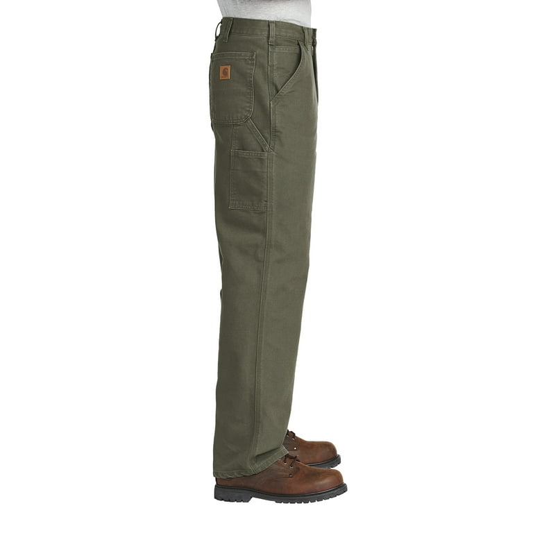 Carhartt Loose-Fit Washed Duck Utility Work Pants for Men