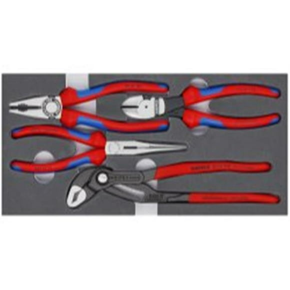 Knipex KNP002001V15 Basic Pliers Set - 4 Piece