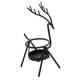 thumbnail image 1 of Candelabro de ciervo, centro de mesa, candelabro, candelabro decorativo para sala de estar, mesa de comedor, boda , negro Macarena Candelero, 1 of 8