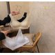 thumbnail image 3 of Ropa interior de látex con encaje para mujer, sujetador de una pieza sin costuras sexy con escote en V profundo, belleza en los hombros y espalda, dulce y ligero para verano, 3 of 5