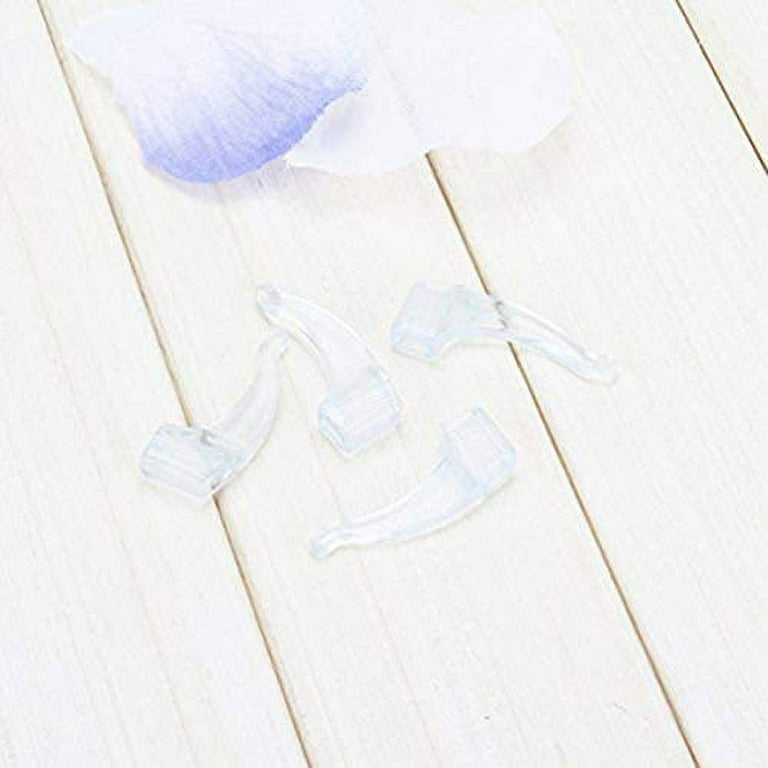 20 Pairs Transparent Silicone Eyeglass Ear Hooks | Non-Slip Ear Grips For Sports & Everyday Glasses