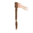 thumbnail image 3 of SAYFUT Free Style Sexy Ladies Long Braided Fishtail Fishbone Ponytail Clip in Natural Hair Extension Ponytail Hairpiece, 3 of 6