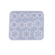 thumbnail image 1 of Ounissouiy Moldes de resina, moldes de copos de nieve de silicona, arte reutilizable DIY, regalos multiusos, accesorios para hacer joyas, pulsera, llavero, Artesanía doce cuadrícula Ounissouiy HA059605-01, 1 of 6