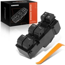 A-Premium Master Power Window Switch Compatible with Honda Civic 2012-2013, Sedan 4dr, Front Left Driver Side, Replace# 35750TR0A21