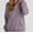 A Purple, variant on Blibea Women's Hoodie Sweatshirt Long Sleeve 1/4 Button Closure Drawstring Pullover Hooded Tops
