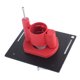 thumbnail image 4 of Base elevadora para fresadora, kit de sistema de elevación para fresadora, inserto de sierra de mesa para fresadora, placa base para carpintería, 4 of 14