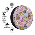 thumbnail image 4 of Kdxio Spare Tire Cover for RV Trailer, Waterproof Wheel Cover,Camper Spare Tire Cover Fit for Rv SUV Truck Travel Trailer 16 inch-Cute Donuts, 4 of 8