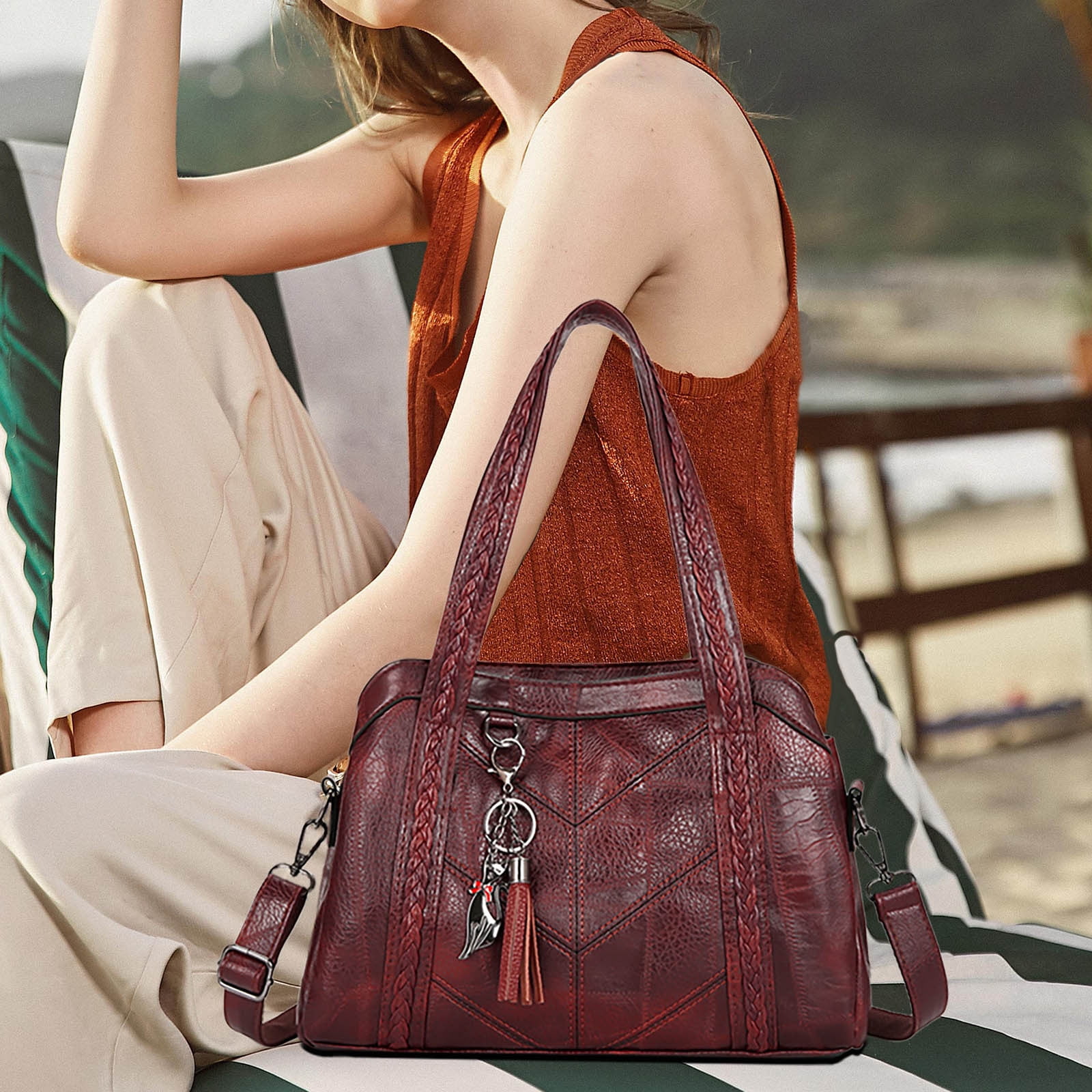 Soldes Aujourd'hui Liquidation! Sac Fourre-Tout pour Femmes Grand