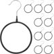 thumbnail image 1 of 10pcs Belt and Scarf Hanger Scarf Storage Hooks Clothes Hanger Scarf Storage Organizer, 1 of 3