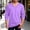 Purple, variant on Gamivast Long Sleeve Henley Shirts for Men Casual V Neck Cotton T-Shirts Classic Slim Fit Basic Pullover Tops Lightweight Undershirts for Fall Winter Daily Work Purple XXXL