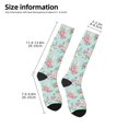 thumbnail image 5 of Bingfone Compression Socks For Women And Men Long Socks For Running Athletic Cycling Nurse-Vintage Floral, 5 of 9