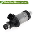 thumbnail image 3 of Inyector de combustible No.06164-p2j-000 para Honda Civic Si 1.6 1999-2000, boquilla de combustible negra, 1 Pc, 3 of 7