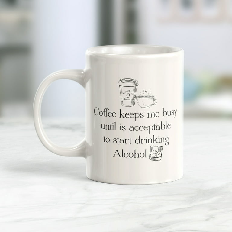 Coffee Mug 16oz - Keeps Me Busy – El Arroyo