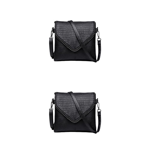 Sonducket Bolso bandolera informal de PU con gran capacidad, fácil organización, dentro o fuera de servicio, bolsas de mensajero Type1 NO1