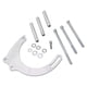 thumbnail image 5 of Kit de montaje de alternador, BOROCO Kit de soporte de alternador CNC Aluminio Plata Reemplazo para bomba de agua, 5 of 5