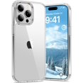 thumbnail image 1 of Funda Vakoo para iPhone 15 Pro Max | Transparente Antiamarillamiento, Respaldo Rígido, Protección de Caídas de Grado Militar, Compatible con Carga Inalámbrica, 1 of 7