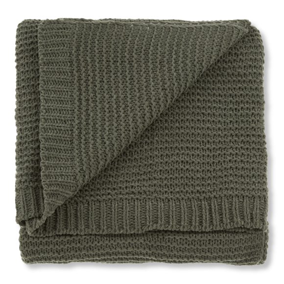 Bouclair Jeté Tissé Lonny Vert 50x60 Po (127x152 cm)