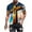 Blue, variant on Men's Vintage Short Sleeve T-Shirt Big and Tall Casual Crewneck Graphic Tee Top Jesus Cross Printed Summer Shirts