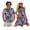 Hibiscus Floral, variant on KUIFORTI Couple Matching Outfits Lightweight Pink Flower Matching Men and Women Outfits Hawaiian Shirt for Men Breathable 4-Way Stretch Suitable for Everyday Casual Wear