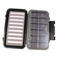 thumbnail image 3 of MAGIDEAL Fishing Tackle Box Multifunction Sturdy Baits Storage Case Fishing Lures Box A, 3 of 8