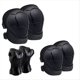 thumbnail image 1 of Rodilleras para Niños, Juego de Coderas, Equipo de Protección para Niños Pequeños, Rodilleras para Niñas y Niños con Muñequeras, Color Negro, 1 of 5