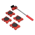 thumbnail image 1 of Furniture Moving Lifter, Slider 360° Rotatable 331lb Load Capacity Shifter Mover Kit With Lifting Tool Lever For Carrying For Fish, 1 of 8