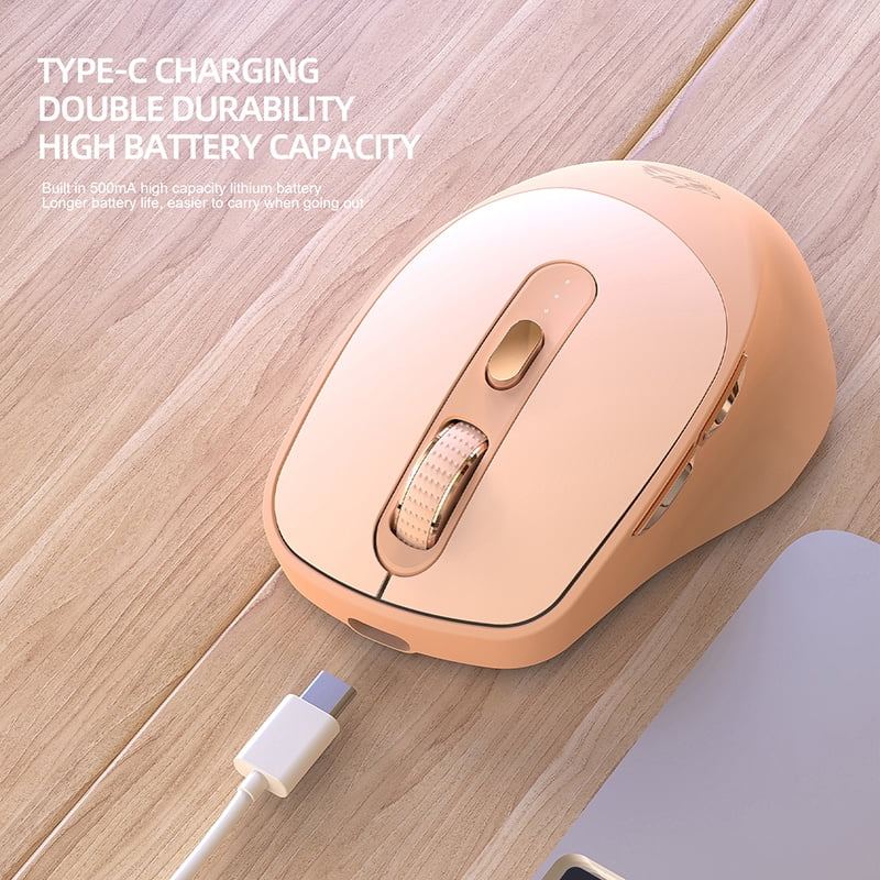 X7 Wireless Mouse Bluetooth Mice with Battery Indicator 5 Adjustable DPI for Windows Android Mac